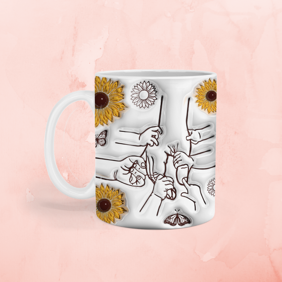 Sunflower Mom Coffee Mug