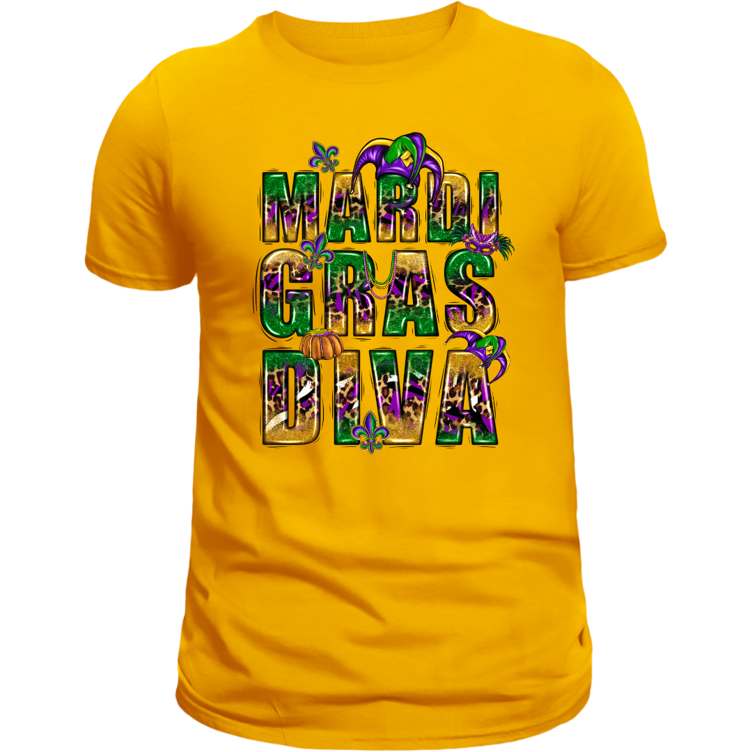 Mardi Gras Diva Shirt