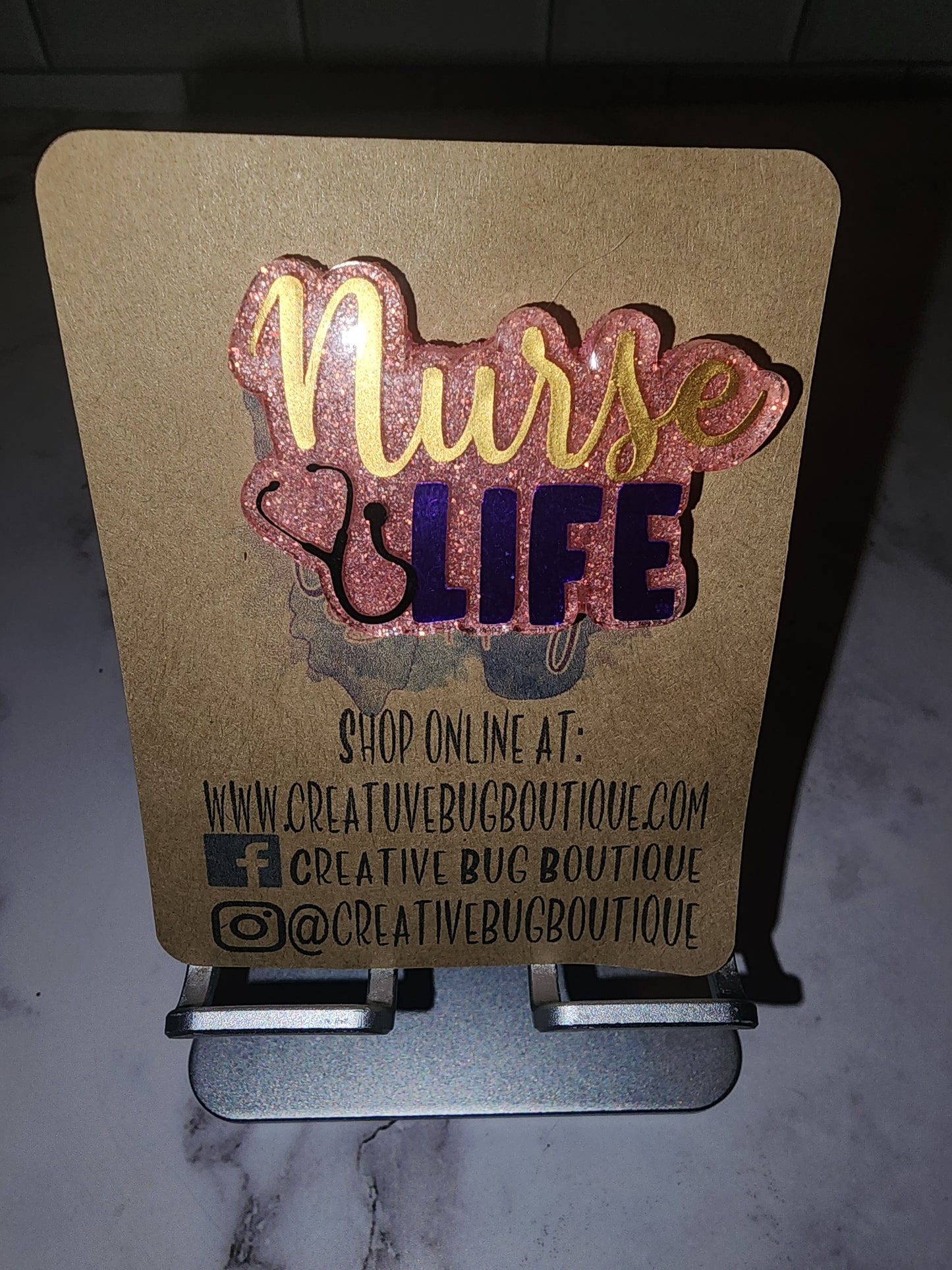 Nurse Life Badge Reel