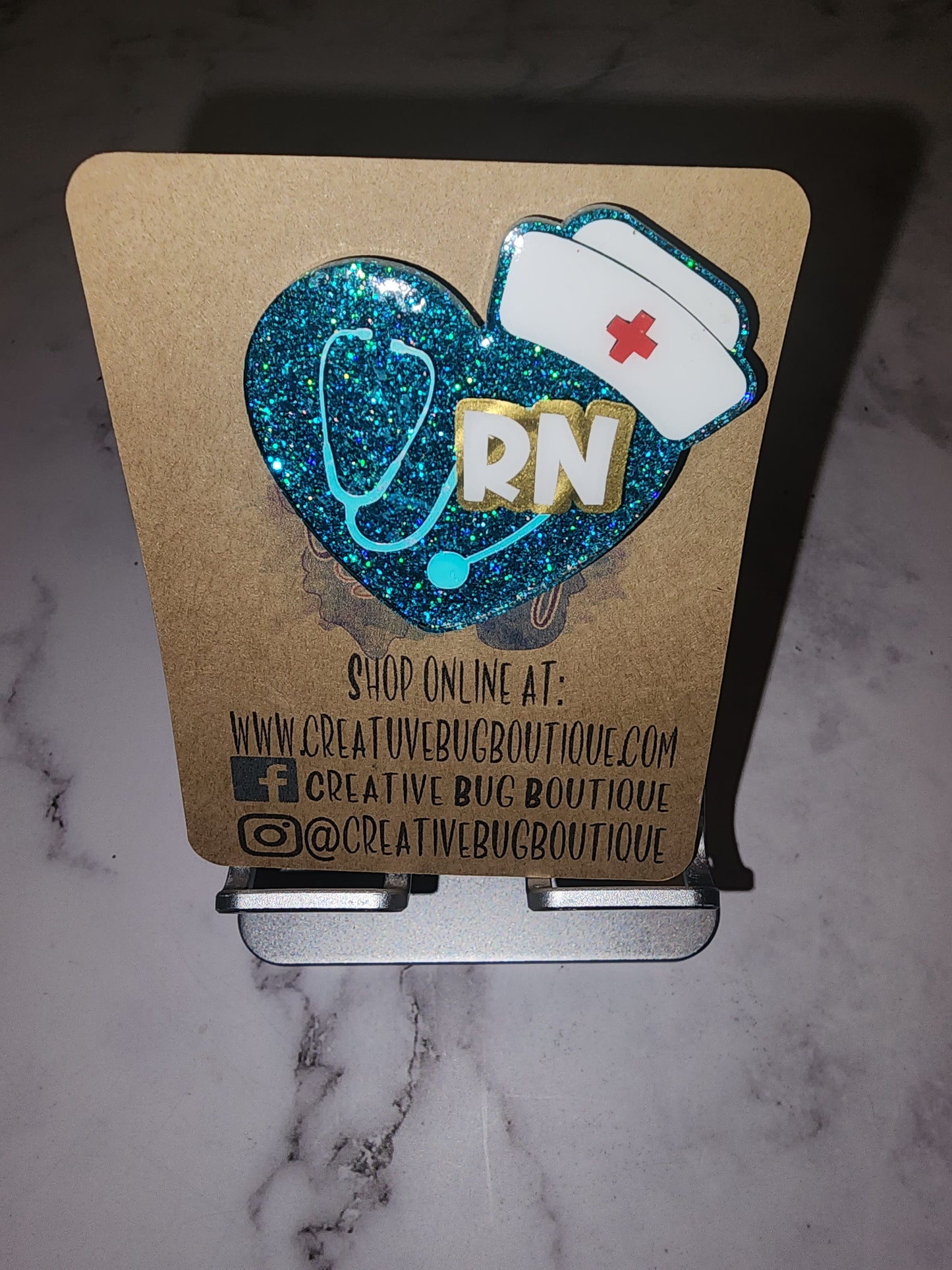 Nurse Heart Badge Reel