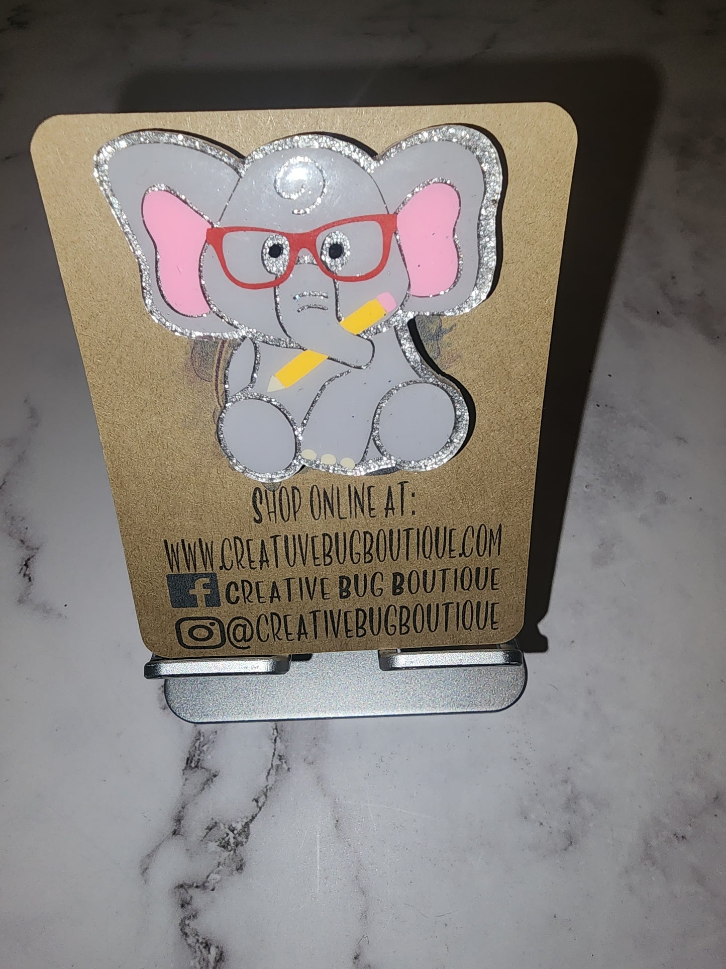 Elephant Badge Reel