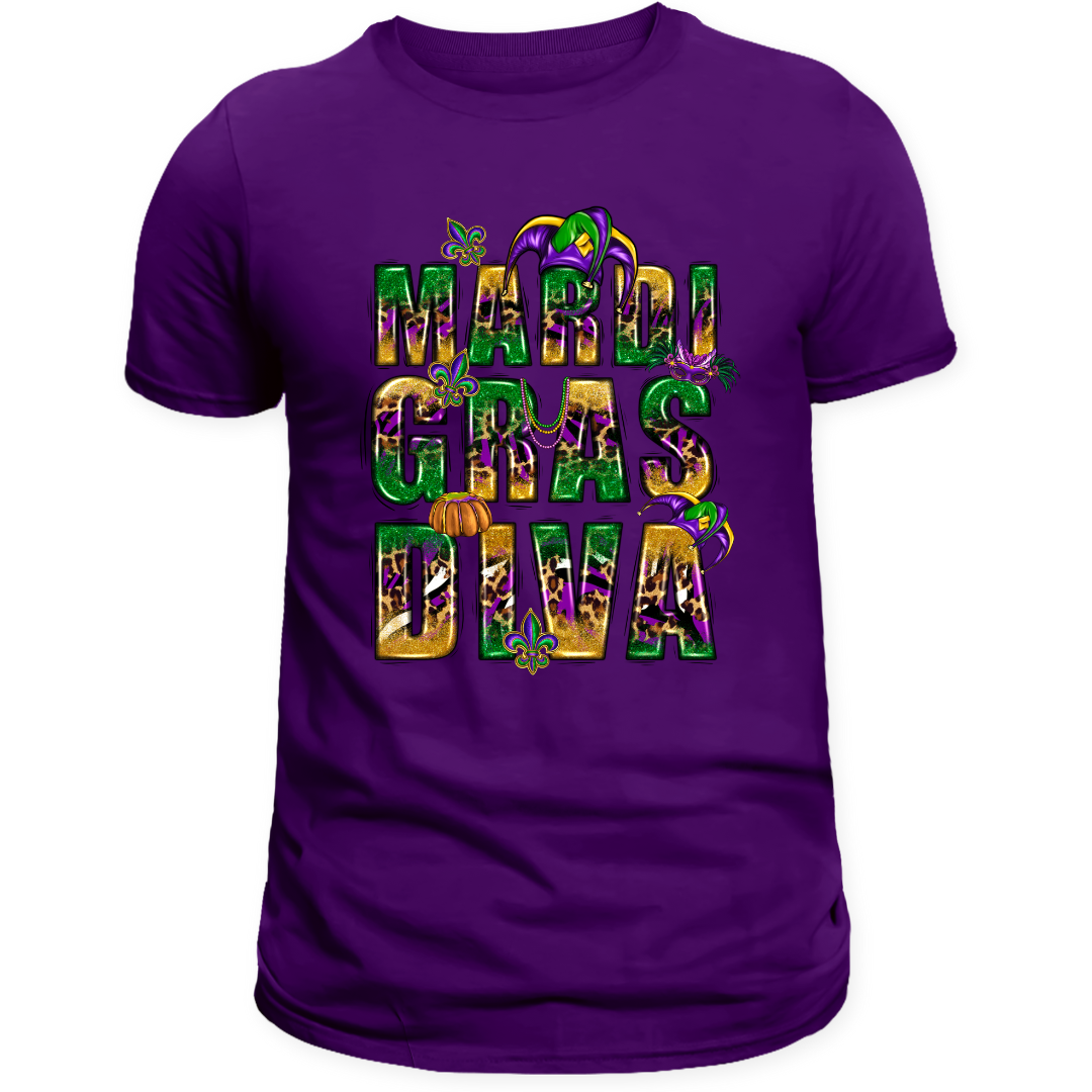 Mardi Gras Diva Shirt