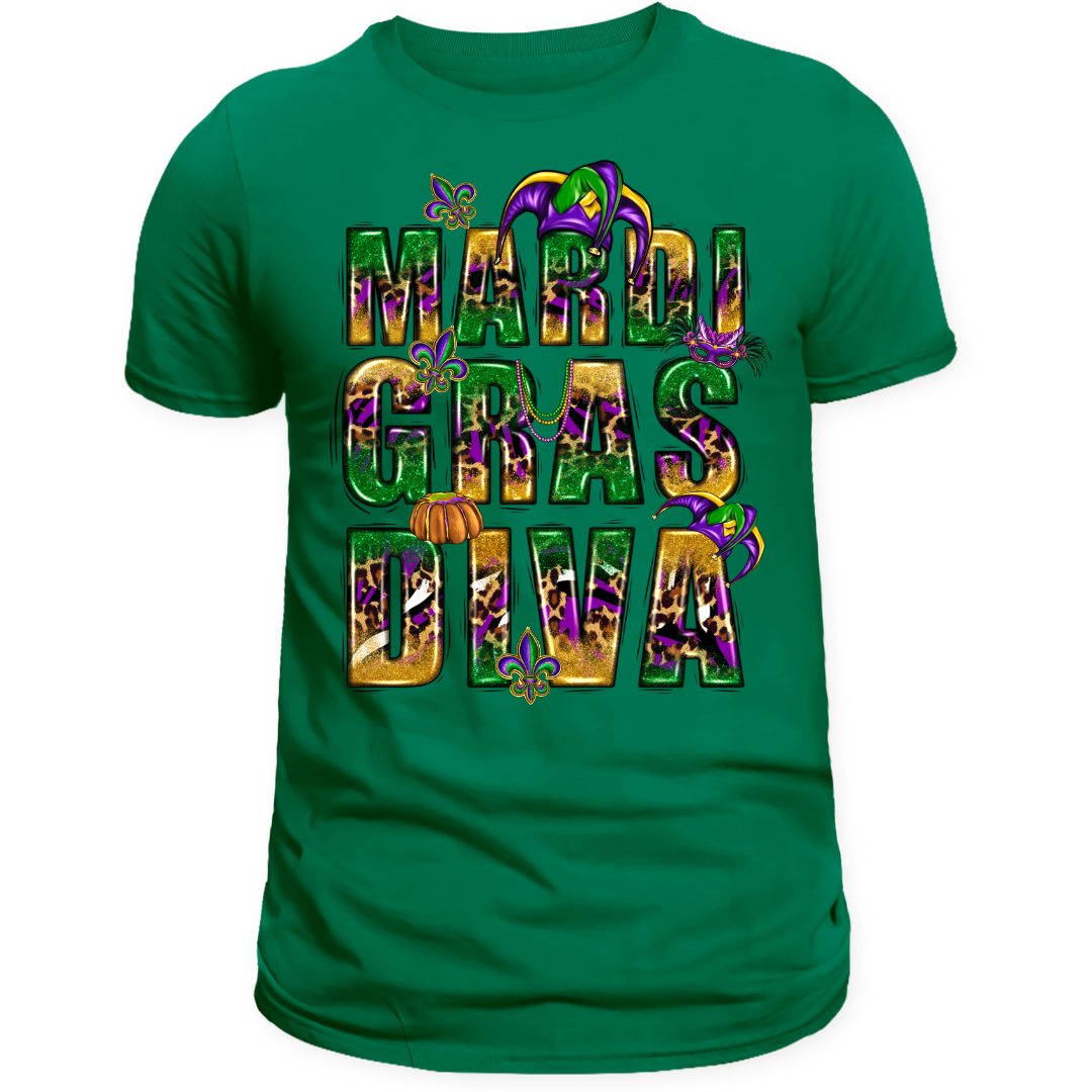 Mardi Gras Diva Shirt