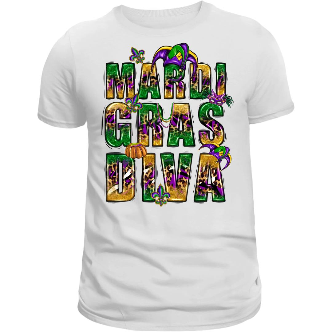 Mardi Gras Diva Shirt