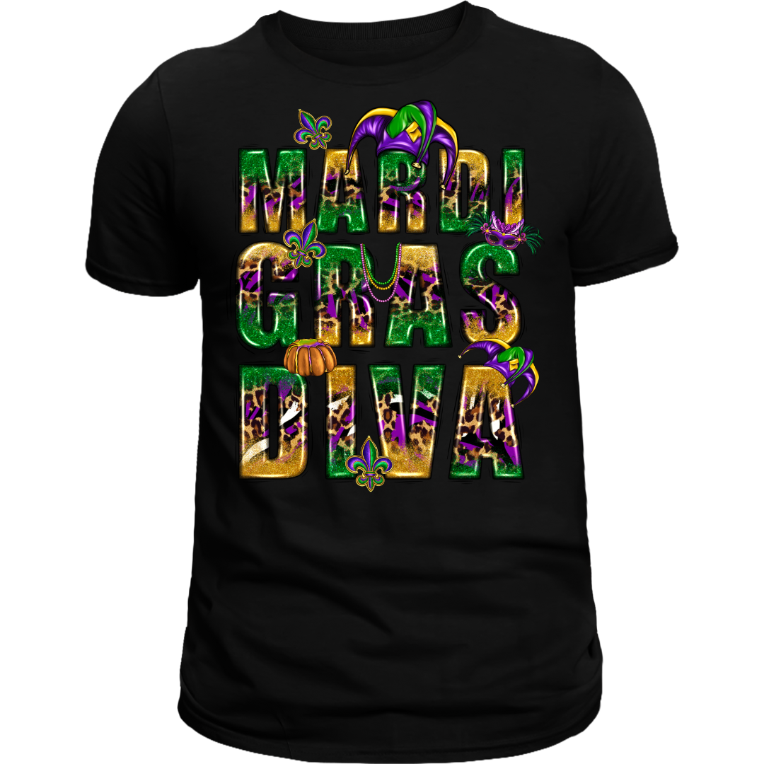 Mardi Gras Diva Shirt