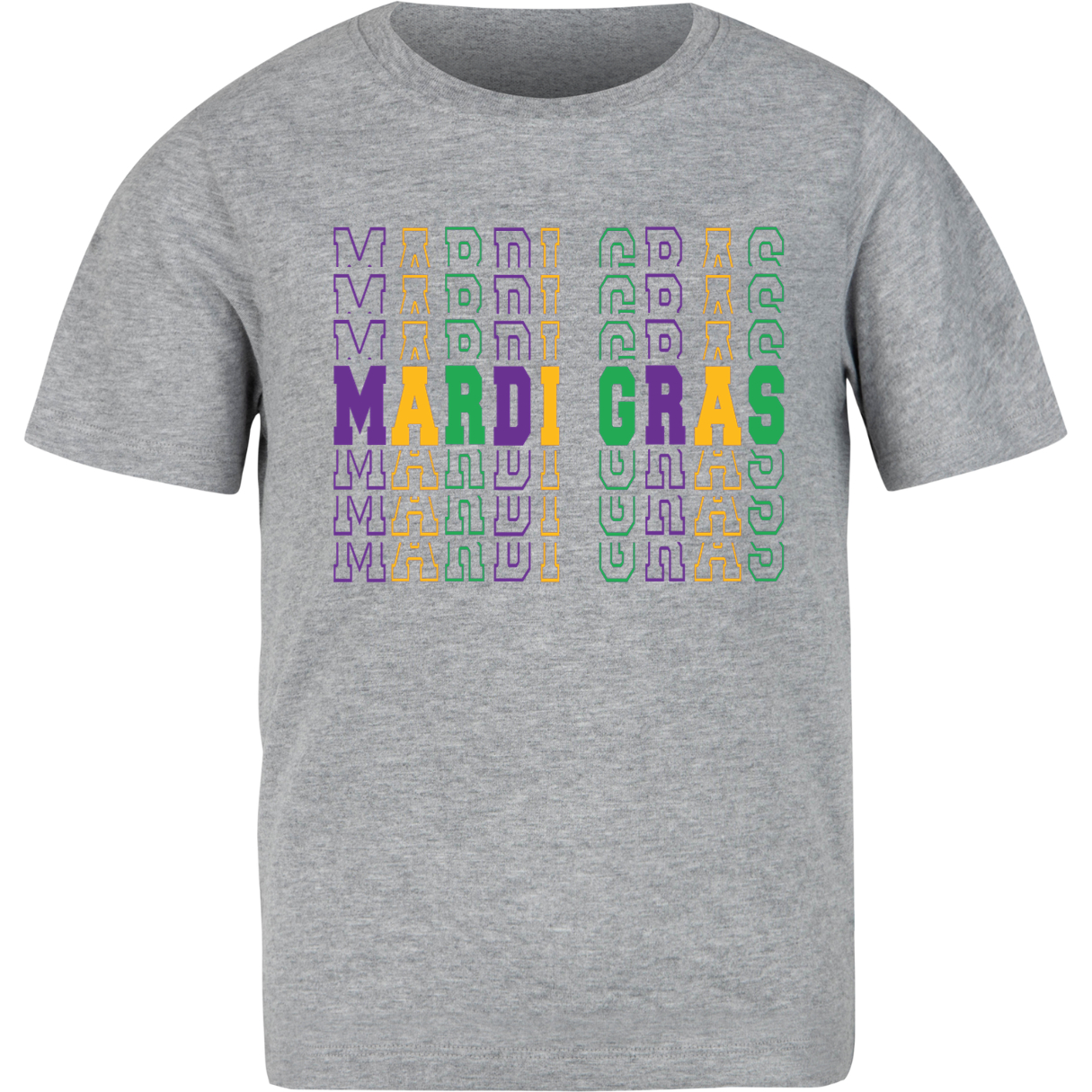 Mardi Gras Mirrored Design