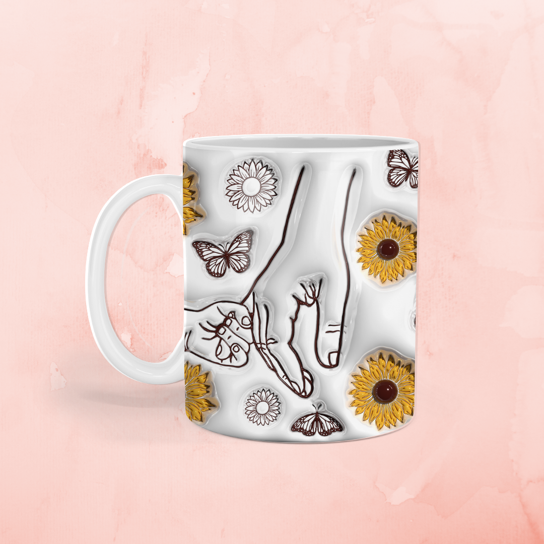 Sunflower Mom Coffee Mug