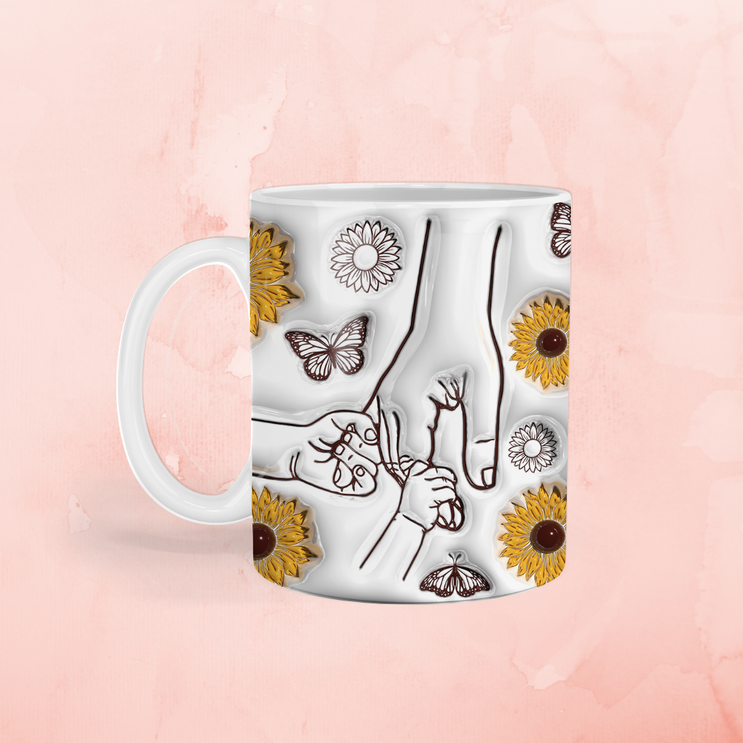 Sunflower Mom Coffee Mug