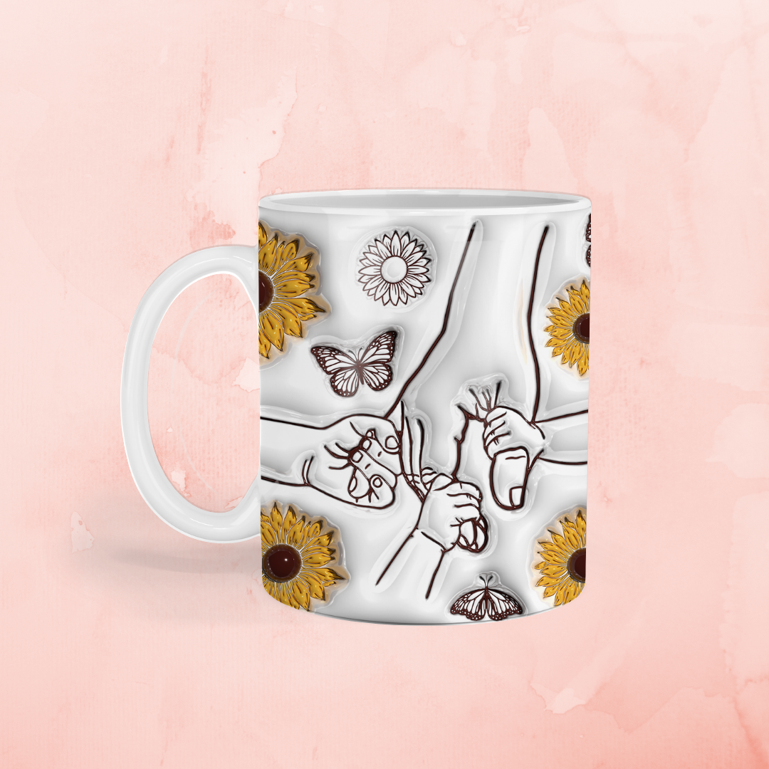 Sunflower Mom Coffee Mug