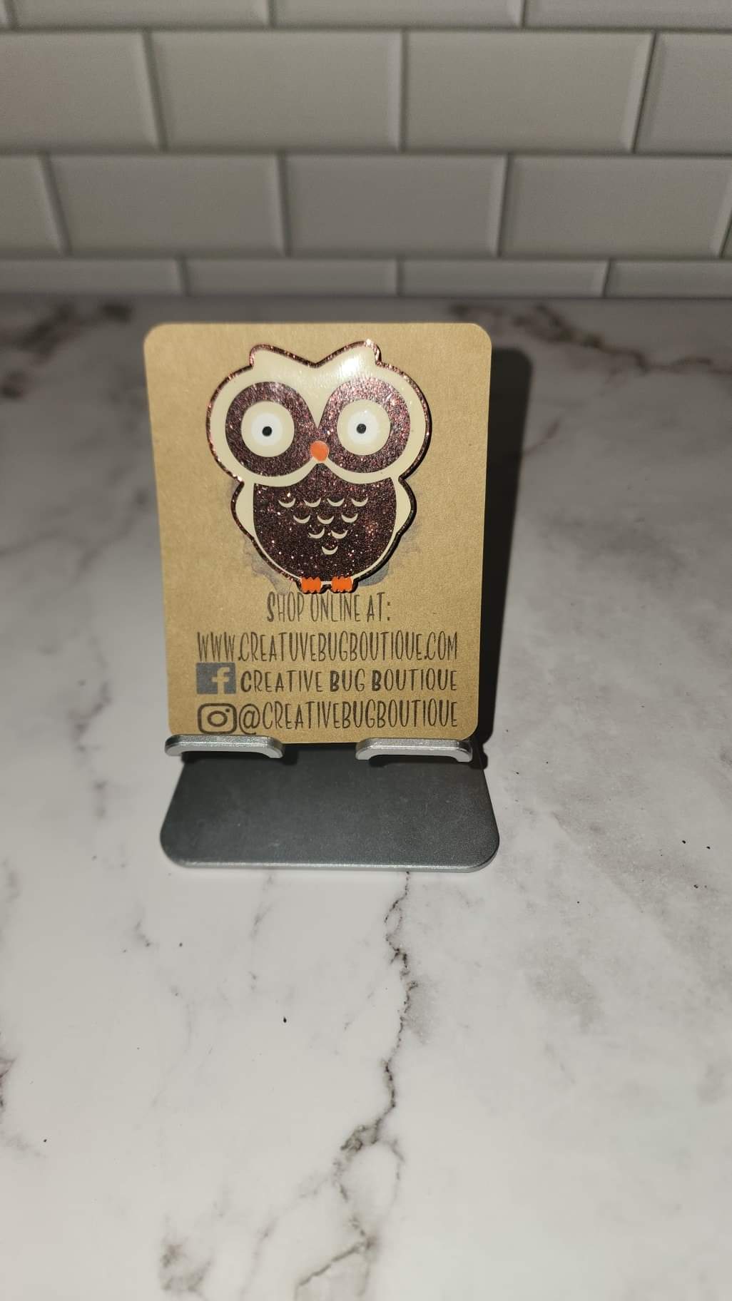 Owl Badge Reel