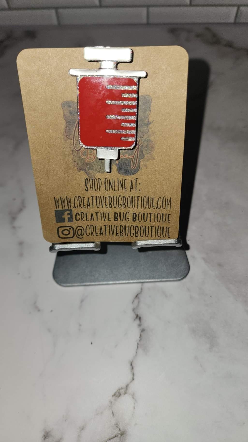 Syringe Badge Reel