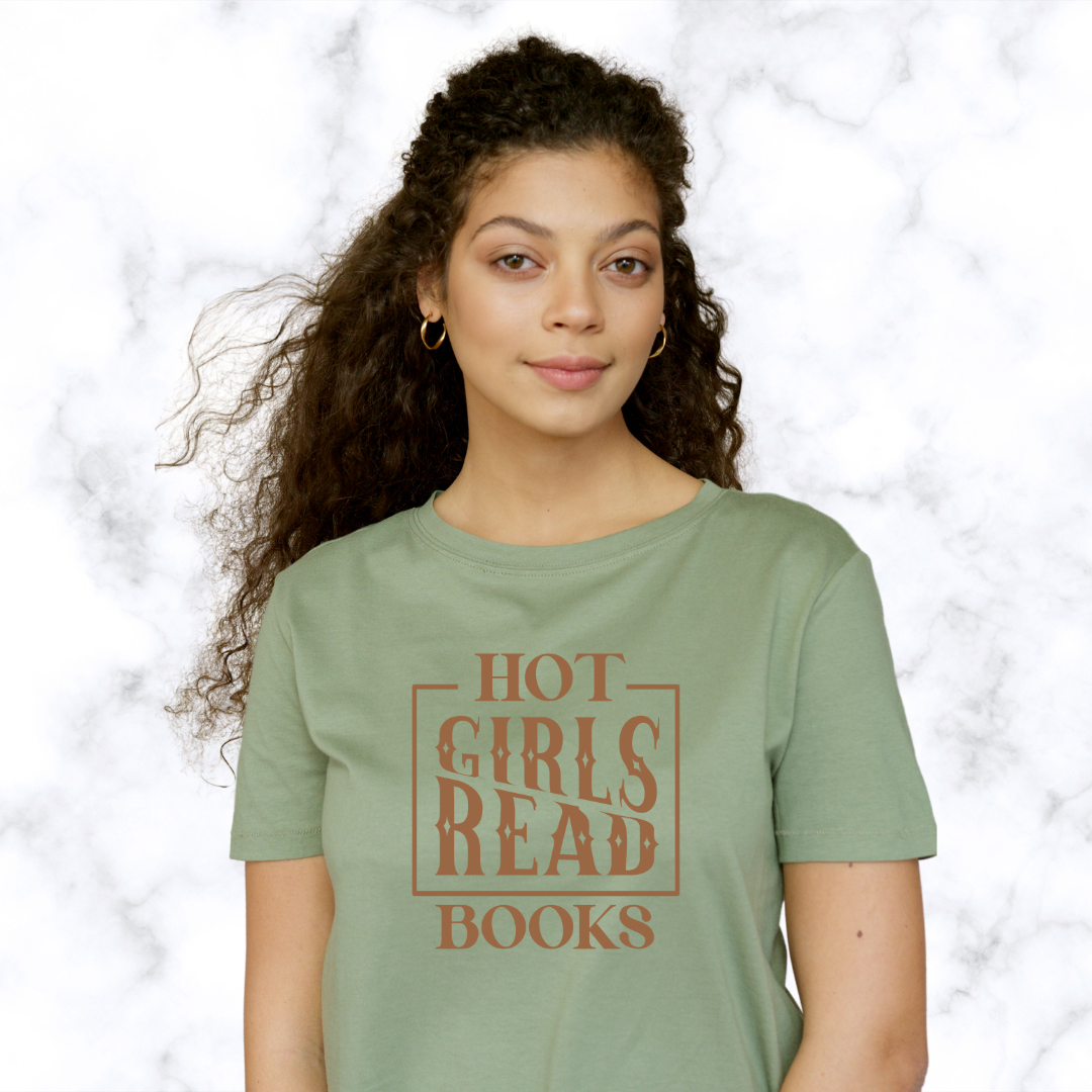 Hot Girls Read Books Shirt