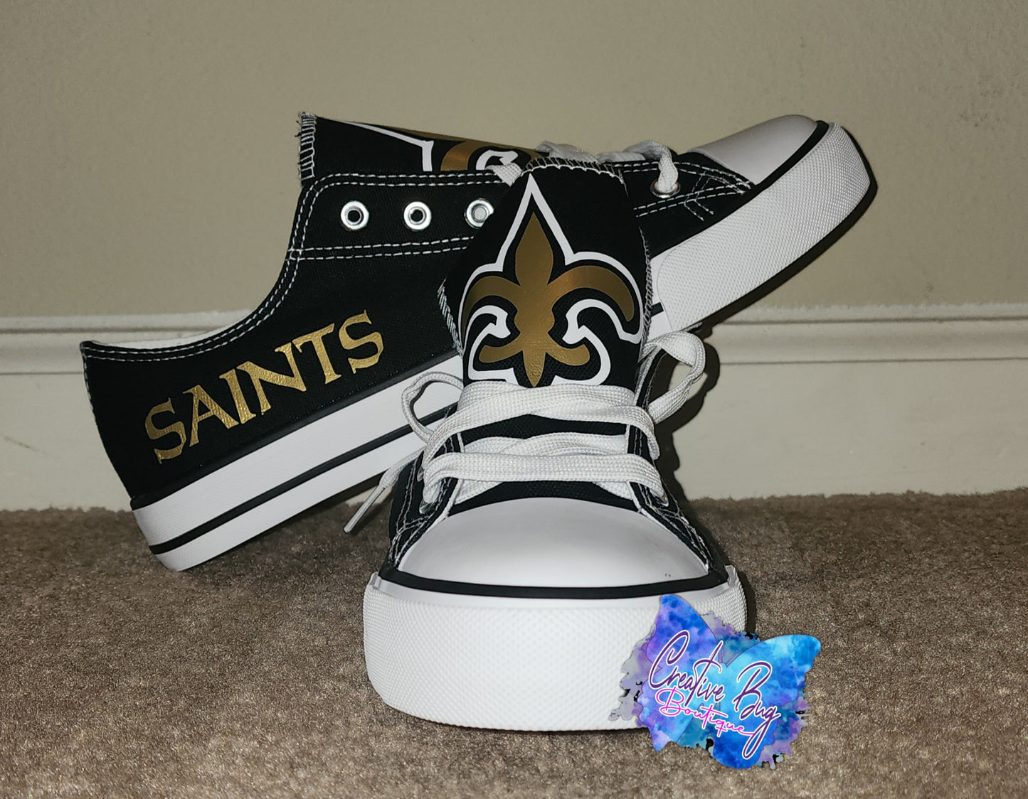 Saints Low Top Canvas Shoes