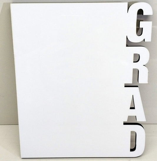 Grad MDF Plaque