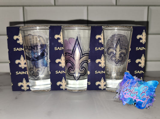 Saints Shot Glass Set