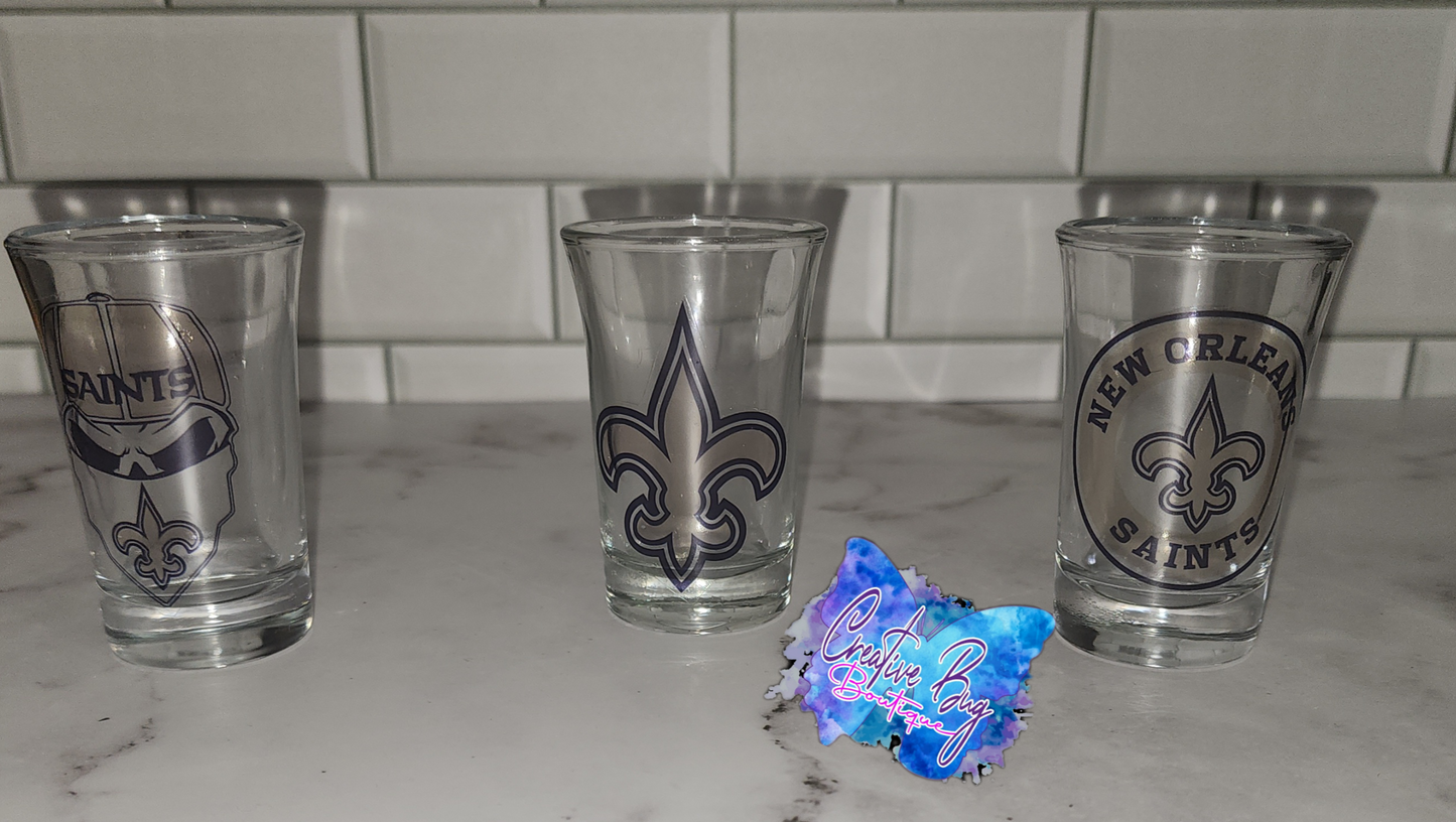 Saints Shot Glass Set