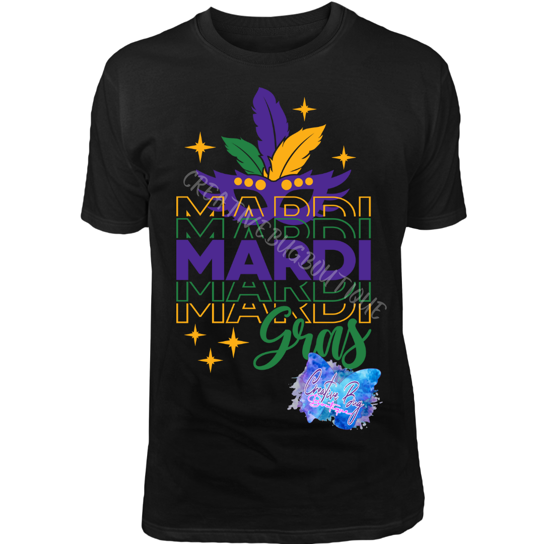 Mardi Gras Mask Shirt