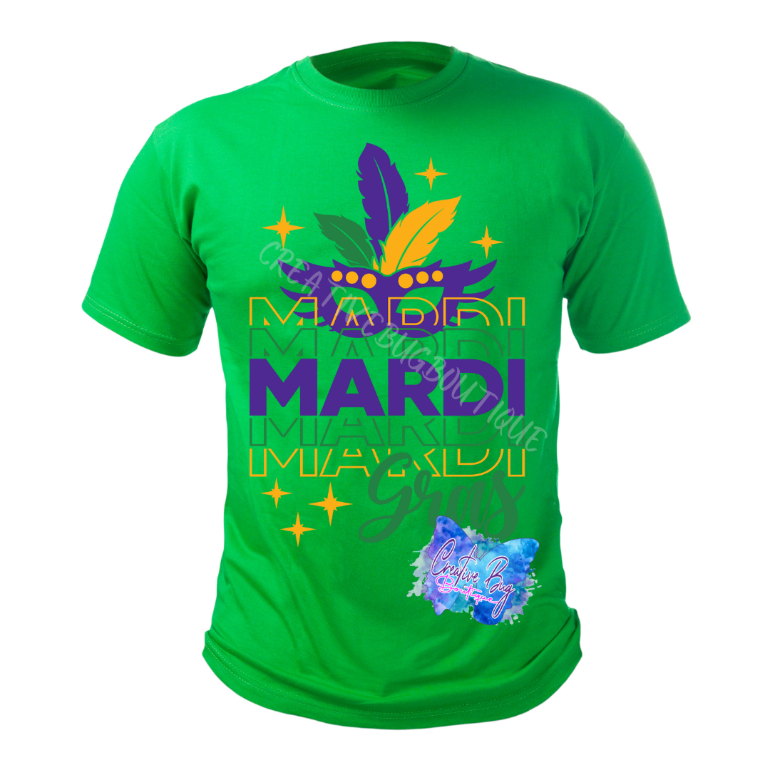 Mardi Gras Mask Shirt