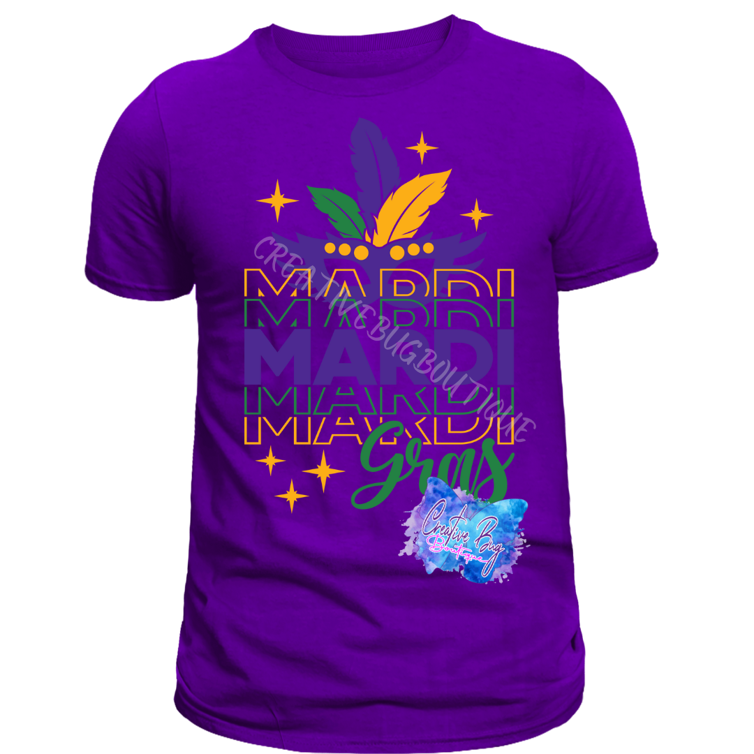 Mardi Gras Mask Shirt